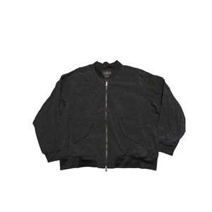Jordan Flight Essentials Bomber Jacket Mens 3XL Black Full Zip FN4623-010